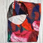 New Tie Dye and Lace Maxi Dress Large Black Photo 4