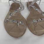 Schutz  Bria Crystal Clear Jelly Embellished Sandal with Dust‎ Bag Size 6 NIB Photo 9