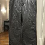 SheIn Black Leather Pants Photo 0