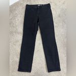 Old Navy  Power Slim Straight Mid Rise Black Jeans Size 8 Photo 1