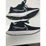 Nike  Black White Women’s Flyknit Laced Sneakers DD3024-001 8M Photo 8