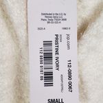 NWT Ambrielle Pristine Ivory Super Soft Open Front House Coat Women's Size Small Photo 8