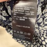 Scotch & Soda  Blue White Ruffled Mini Skirt Womens XS Tiered Coquette Viscose Photo 3