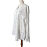 Open End Hamburg Germany White Linen Tunic Size XXL Photo 2
