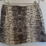 BDG  Snakeskin Print Denim Skirt Photo 0
