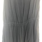 Mystree  Sleeveless Embroidered Dark Gray Top Size Small Photo 8