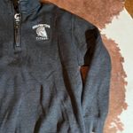 Guilford Tech Titans College grey quarter zip Size XL Gray Photo 1