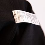 Good American Tabbed Poplin Cotton Stretch Collared Button Down Shirt Black 00/0 Photo 2