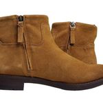 Franco Sarto Womens 7 Malina Suede Boot in Whiskey Brown NEW Photo 5