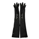 Vintage Fownes Black Mesh Opera Photo 3