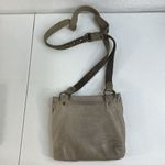 ALLSAINTS Spitalfields Hera Crossbody Bag Leather Distressed Gray Adjustable Photo 4