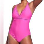 Kona Sol Crochet Shell Stitch One Piece Swimsuit Womens Photo 2