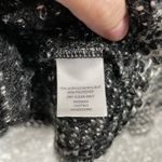 Halogen  Women's Black & White Marled Double Breasted Knit Blazer - Size Small Photo 5