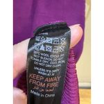 Karen Millen Women's Drape Knit Bat Wing Pencil Midi Dress Size Small Purple Photo 9