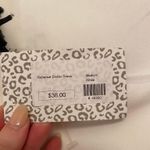 Discreet White One Shoulder Dress - Left Photo 2