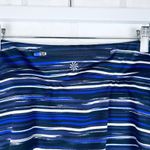 Athleta  Skortee Skirt Capri Leggings Blue‎ Stripe Activewear Womens Size Small Photo 8