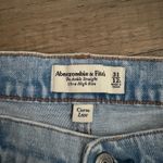 Abercrombie & Fitch The Ankle Straight Ultra High Rise Curve Love Jeans Photo 3