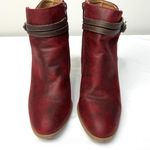 Shoedazzle SASHANNA Bootie in Burgundy size 8.5 Shoe Photo 2