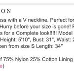 Soprano Red Lace  Dress Photo 5