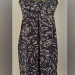 SimplyVera VeraWang Black & Brown/Gray Yellow Ornaments Dress Sz 2 Pull Over. Photo 1