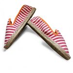 Fahrenheit Striped Canvas Espadrilles Photo 4