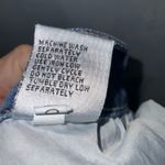 Bamboo  Mini Blue Denim Distressed Fringe Hem Jean Skirt Jr’s Size 11 Photo 12