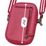 Kate Spade Rosie North South Zip Phone Crossbody pebbled leather stripe strap Photo 5