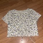 Derek Heart Floral Crop Top Size Large Photo 1