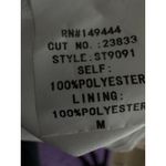 Ember White Floral Sheer Blouse with Lining – Women’s Medium Photo 4