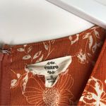 Entro  Orange Rust Floral Sleeveless Dress Size Small Photo 1