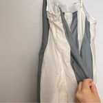 Madewell Pleated Midi Dress in Stripe Size 8 Photo 7