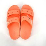 Crocs NWT Unisex Classic Slide Sandals Papaya Orange Men Size 10 Women Size 12 Photo 4
