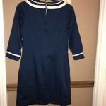 Vineyard Vines Nautical Rope Appliqué Tunic Dress Navy Blue 0 Photo 1