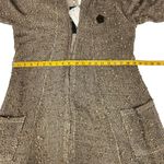 Keren Hart Knitted Long Line Open Cardigan Sweater Size S Taupe Gold Formal Photo 6