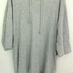 ZARA Grey Hooded Shirt  Photo 0