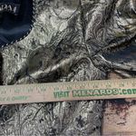 Vintage 90s Escada Brocade‎ Rococo Gold Metallic Peplum Avant Garde Blazer 42 Black Photo 9