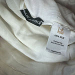 La Fuori‎ Elenore Garden Floral Flare Pants Sz S Embroidered 100% Silk Anthro Photo 6