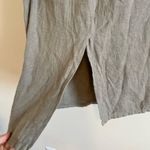 Bryn Walker [] 100% Linen Tan Khaki Skirt- Size Large Photo 6