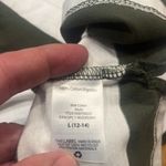 Time And Tru NWT   womens striped short  sleeve shirt size large (12/14) . Photo 7