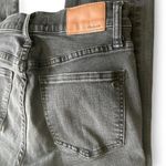 Madewell Black High-Rise Skinny Jeans with Busted Knees & Frayed Hem - Size 26 🖤 Photo 1