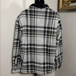 REEF  XL Black Gray Flannel Jacket Coat Photo 1