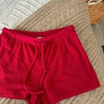 Lounge Red  Shorts Photo 2