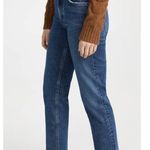 AGOLDE Womens Organic Cotton Mid-Rise Straight Leg Jeans Medium Wash Sz 27 Photo 6