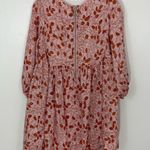 Free People Paper Hearts Mini Dress XS Pink Floral Photo 6