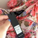 Beulah Women's Rita Floral Midi Dress *Tuckernuck Exclusive* sz S Ruffle Pleated Photo 4