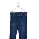 Spanx  Women's Jeans Distressed Ankle Skinny Pull‎ On Jeggings Denim Blue Medium Photo 3