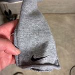 Nike  Dri Fit Wrap Tie Waist Tunic Sweatshirt Top Gray Women's Size L Photo 2