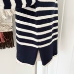 Babaton Aritzia  Overseas Merino Wool Striped Sweater Blue White Sz XXS Photo 8