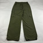 Fabletics  Dark Olive Nylon Athletic Cargo Pant M Photo 4
