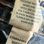 Old Navy Vintage 2002 Denim Skirt Short Midi Front‎ Split 100% Cotton Size 4  Photo 11